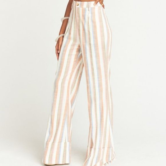 Show Me Your MuMu Pants - Show Me Your MuMu Shorebert Stripe Edison Pants S